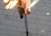 ride my Up to 10 foot unicycle and juggle flaming torches, uni is EXTRA small1