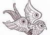 draw an animal of your choice with retro designs in it small1