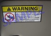 send one of my customized humor horsepower warning decal sticker