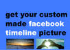 create a custom facebook timeline cover with a quote in it and original design