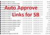 gave you 800k to 1million auto approve links for Scrapebox with PR1 to 5 rank small1