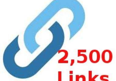 create a 2 Tier Link Pyramid with over 2500 links big1