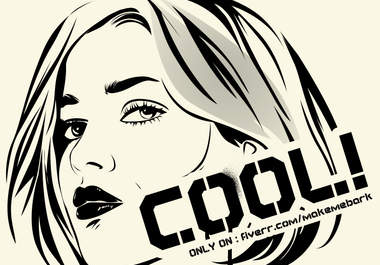 create an incredible clear cut STENCIL out of your photo big1