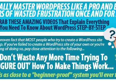 give 25 basic and advanced WordPress video training big1