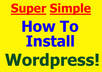 teach You How to Install Wordpress Via Fantastico and the Manual Method small1