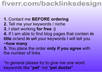 create niche relevant backlinks, link building small1