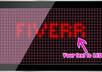 create your own name on LED dash board