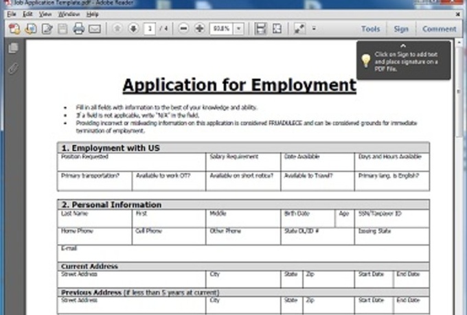Employment Application Template Background Check Employment Application Employment Application With Background Check Template