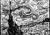 make a fun line drawing of anything
