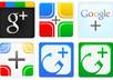 give 8 Real Google plus +1 Votes per day to your website