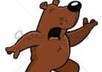 create an animated video of a bear singing