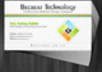 give/create clean premium business card