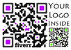 make A eyecatching Custom QR code with your colors,logo,picture