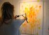 write up to 10 letters on my wall with a paintball gun