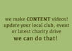 create green screen reminders for clubs, events or charity drives small1