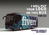 put your logo on this Bus, doing a custom painting design for your business and product small1