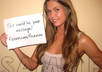make anyone hold a message