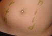 draw anything you want on my stomach and do belly rolls