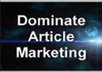 do 10 SEO friendly Article Submissions manually only