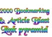 do 500 Approved Article Submission and 1000 Social Bookmarking No need to send Artticles small1