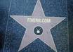 make a photo of this Hollywood Walk of Fame Star with your text