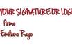 make 6 types of signature for logo o other