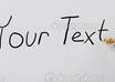 speed write your text/website on a whiteboard