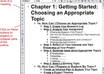 help you create a timeline or outline for any project/assignment