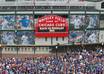 advertise/promote your message in the Wrigley Field Stadium Marquee
