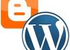 setup a blogger or wordpress blog for you