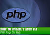 create one php file or one website page in php small1
