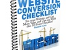 help you Fix your BIGGEST Conversion Killing mistakes on your website by sending you my 10 point website checklist